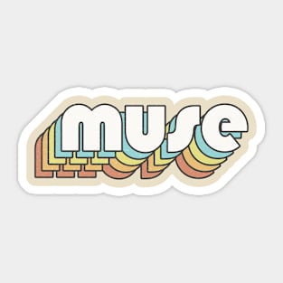 Retro Muse Sticker